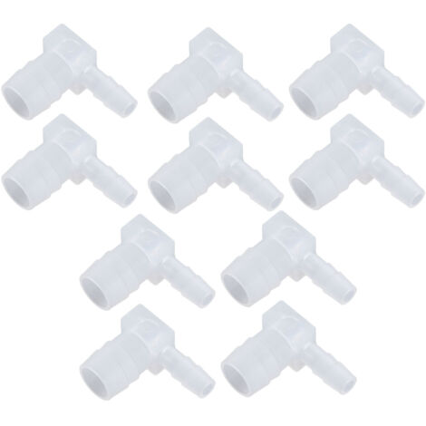 Raccord Plat 90° 220x55 Mm Sur 125 Mm – Plastique Blanc, Neuf