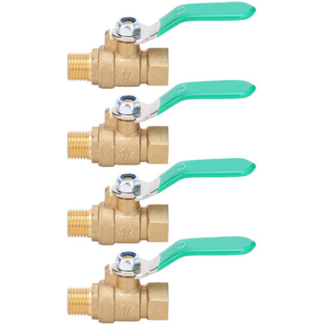 Lot De 10 Vannes D'arrêt Carburant 1/4" - Pour Petits Moteurs Tecumseh Et Autres