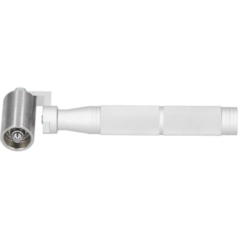 Rouleau de pression en acier inoxydable pour papier peint, rouleau à main pour joints plats, outil de bricolage pour la décoration intérieure, 40 mm (1/5)
