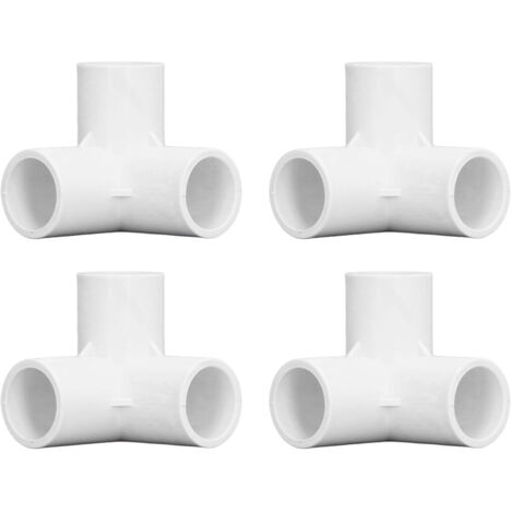 Raccord plomberie Wavin Coude Mâle / Femelle PVC - 87°30 - Diamètre 32 mm