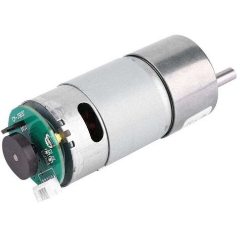 Motoréducteur DC 12V - 400-500 Tours/Min - Arbre Sortie 6x15mm - Modèle CC37R - 7