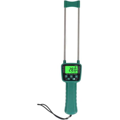 Humidimètre à foin Zoternen, appareil de mesure de l'humidité des grains pour soja et blé, écran LCD avec diffusion vocale (1/4)