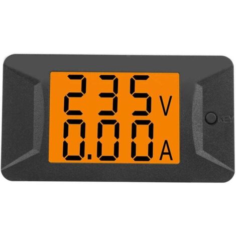 Ampèremètre/voltmètre, PZEM-026 AC 40-400 V 100 A Double voltmètre numérique Panneau ampèremètre 110-220 V Affichage LCD Compteur d'énergie numérique (1/4)