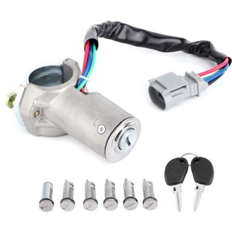 Zoternen Verrouillage du commutateur d'allumage avec 2 touches 2992551 ajustement de remplacement pour IVECO Daily 1999‑2006 (1/4)