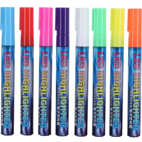 Stylo de Marquage Apiculteur 8 Pièces Stylo de Marquage en Matière Plastique 8 Couleurs, Adapté pour Marquer la Nouvelle Reine des Abeilles pour Faciliter la Recherche de Fournitures D'apiculteur