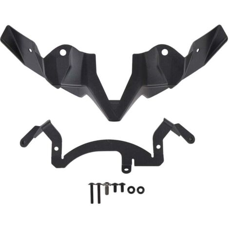 Winglet de carénage avant de moto améliorant la stabilité de conduite aile aérodynamique pour Z900 2020-2024 noir. (1/4)