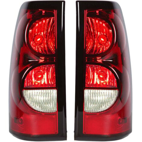 2pcs feux arrière de la voiture 2800174 Remplacement des lampes à dos du signal de virage à scellé complet Remplacement pour Chevy Silverado 1500 2500 3500