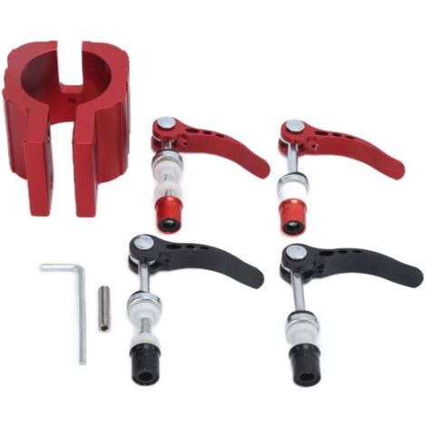 Serrure robuste à tige verticale pour scooter électrique pour série de scooters Zero 8X 10X 11XRed (1/4)