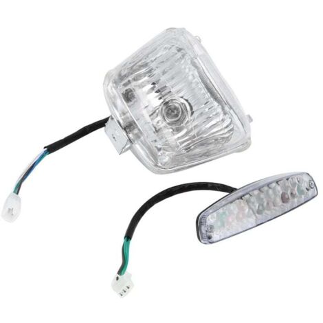 Lampe arrière de la tête arrière 12V Style de dinosaure ajustement pour 50cc 70cc 110cc Quad Dirt Bike ATV. (1/4)