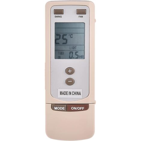 Télécommande Air Con, Télécommande de Remplacement pour Climatiseur Gree Y512 Y502 avec Distance à Distance de 10 M 33 Pieds(1pc) (1/5)