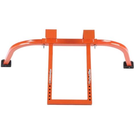 Zoternen Stabilisateur d'échelle Crochet de toit en acier Entretoise d'envergure pour escalade Peinture Orange (1/4)