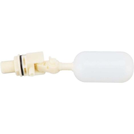 Vanne à Boisseau Sphérique à Flotteur, avec Bras Réglable pour Piscine, Aquariums, Aquariums, Alimentation de Remplissage Automatique, Filetage Mâle G1/2 (1/4)