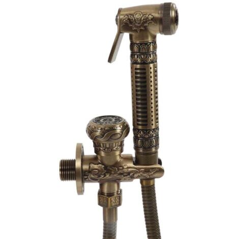 Pulvérisateur de toilette, amovible classique à main pour bidet à fort impact pour salle de bain (1/4)