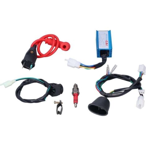 Kit D’Allumage Aramox CDI + Bobine Pour ATV Dirt Bike 50 70 110 125 140 150 Cc