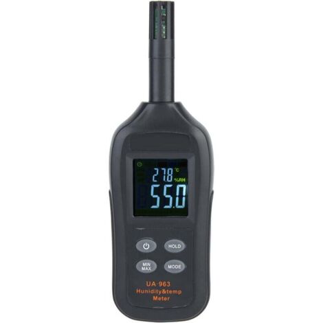 Zoternen UA963 Thermomètre hygromètre numérique avec point de rosée et température du bulbe humide (1/4)