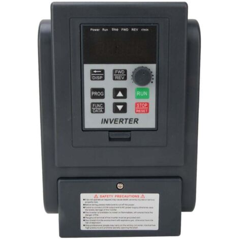 2.2kW Entrée monophasée 220V, sortie triphasée 380V Variateur de fréquence, convertisseur de moteur