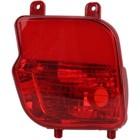 Coque de phare antibrouillard arrière YL00528980, couvercle de réflecteur droit de pare-chocs de remplacement pour Peugeot 3008 P84 2016 à 2023 rouge.