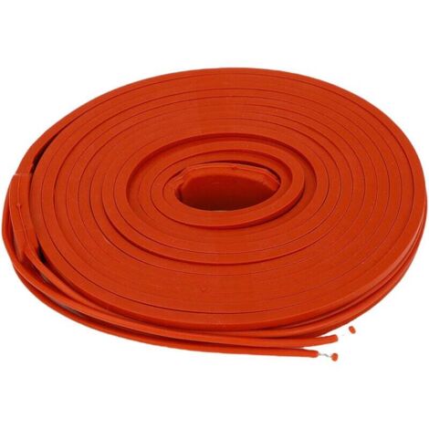 Cuifati Chauffage en Silicone, NICR-Fil Awlowing 15x3000 Mm Effet isolé Pipeline Couile de Chauffage Installation Simple pour les Tubes en Plastique en Métal (1/4)