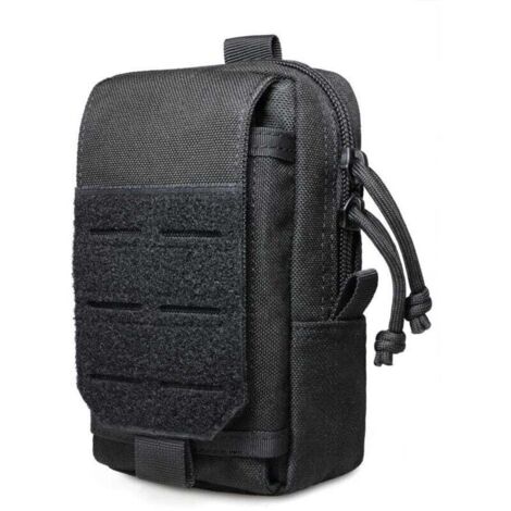 Etui de téléphone MOLLE - Noir - ADN Tactical