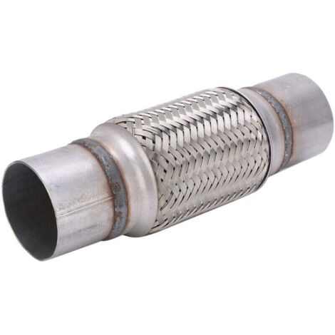 Tube flexible ondulé d'acier inoxydable de tuyau flexible d'échappement de 2.5x10in pour des camions de voiture
