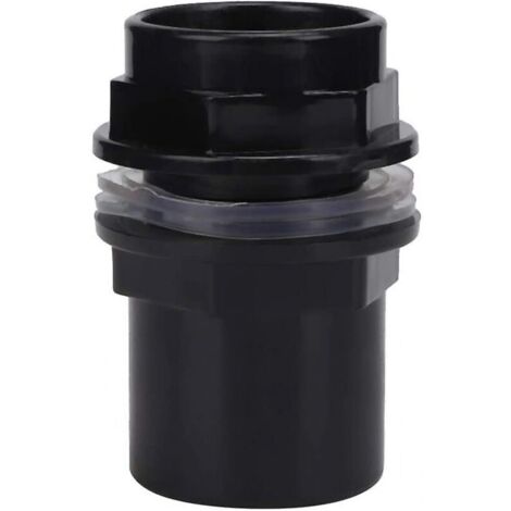 Joint de tuyau d'eau d'aquarium en Pvc, 5 pièces/ensemble, Tubes droits, accessoires, connecteur pour réservoirs de poissons (40mm) (1/4)