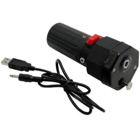 Moteur de barbecue, moteur rotatif USB 3-3,5 tr/min (1/4)