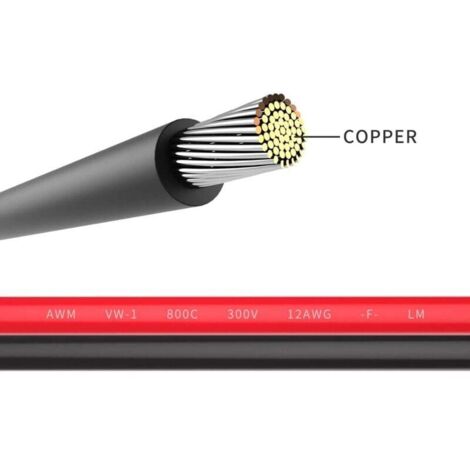 CERRXIAN Cable d'extension solaire 14 AWG 1m avec connecteur femelle et