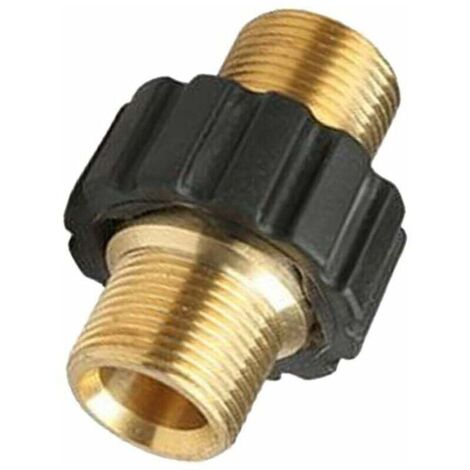 Adaptateur Nettoyeur Haute Pression M22 1.5mm 360° - Raccord Rapide En Alliage D'Aluminium Pour Kärcher Série K