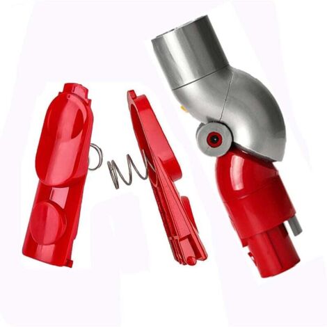 Adaptateur pour Meubles Bas à dégagement Rapide 970790-01 pour aspirateur pour Dyson V7 V8 V10 V11 V15 et Lot de 2 Boutons de verrouillage à clip avec ressort (1/4)