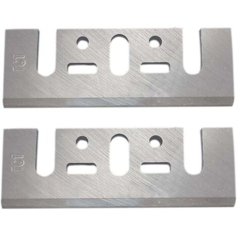 Lames de raboteuse en carbure TCT de 3-1/4 pouces 82 mm de remplacement pour Makita N1900B, KP0810, XPK01, DeWalt D26676, DW6655, Ryobi et la plupart des raboteuses portatives