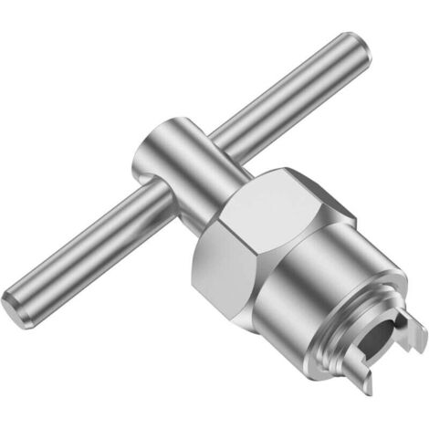 Cartouche de robinet en aluminium ALLIAGE DE DOUCHE CARTRIDE RéPLACE Outil de douche de douche robuste Extracteur Unique manche en cartouche robinet outils pour 1220 1222 1225 cartouches (1/4)