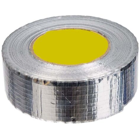 Ruban adhésif en aluminium renforcé 100 mm x 20 m pour ventilations et climatisations