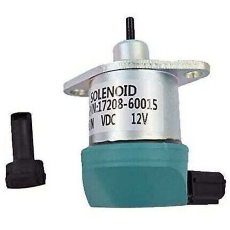 Aamunpa-Solénode d'arrêt de carburant 17208-60015 17208-60016 17208-60017 17208-60010 convient pour Kubota V1205 V1505 V1305 D1105 D1005 D905 tondeuse pelle tracteur gène (1/2)