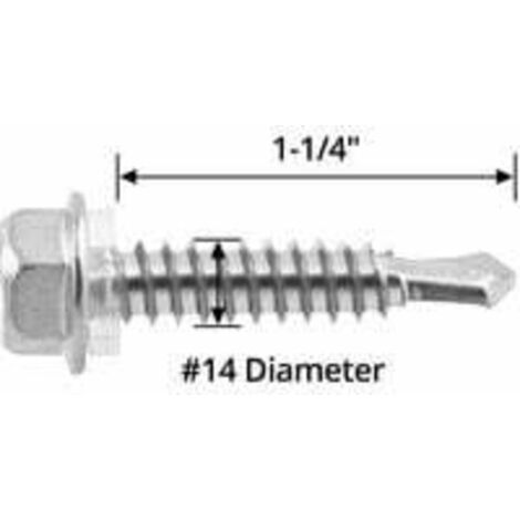 200 pcs vis autoforeuse inox, vis perforante metal, vis autoperceuse à