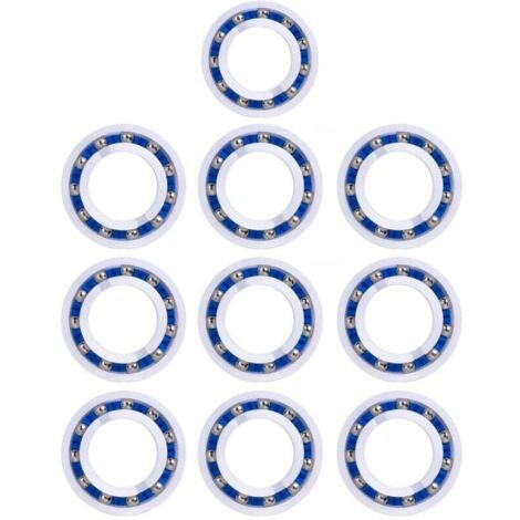 Poweka Roulements à Billes pour Roue Compatibles avec Polaris 180 280 Nettoyeurs de Piscine Partie C60 C-60 (10 Pièces) (1/4)