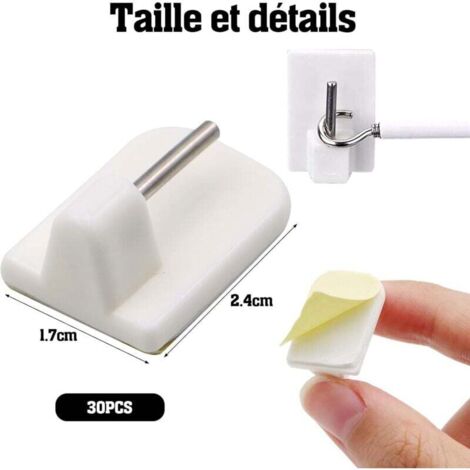 Double Tringle A Rideaux Sans Percage