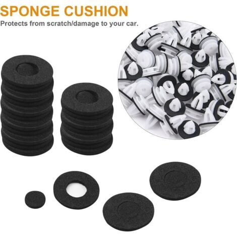 50PCS Universal Retenue Vehicle Clips Rivets en Plastique, Fixation de 50PCS Universal Retenue Vehicle Clips Rivets en Plastique, Fixation de