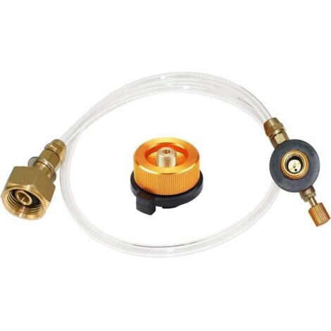 Adaptateur De Réservoir De Gaz Camping – Aluminium, Silber, Pour Réchaud Outdoor