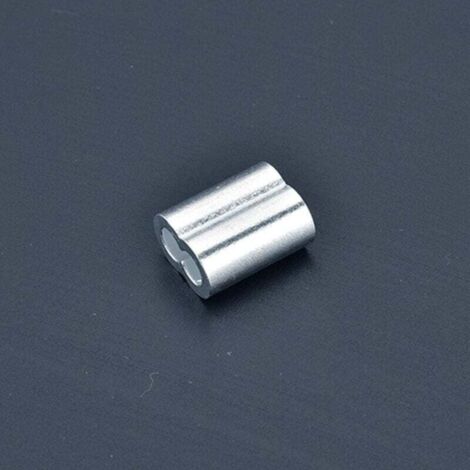 Cikonielf Collier de serrage pour câble métallique M4 de 3/16 po 10