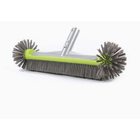 Brosse de Piscine de Remplacement 45cm, Accessoires pour Le Nettoyage des parois de la Piscine, Installation Simple, Poils hémisphériques (1/4)