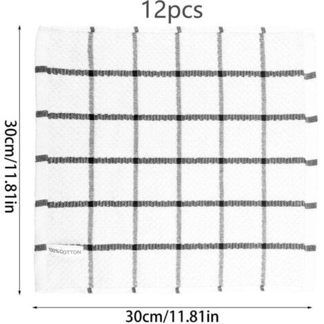 ACCENTHOME Lot De 4 Torchons De Cuisine Super Absorbants Et Durables, Parfaits Pour Le Désordre De Cuisine Et Le Séchage De La Vaisselle, 50,8 X 71,1 Cm, Flamant Rose Rouge-rose
