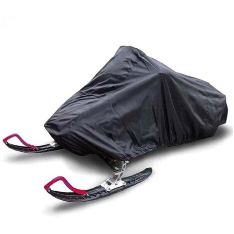 Couverture Motoneige en Plein Air Imperméable À Neige Anti-poussière Anti-poussière Sled Housse 368×130×121cm (1/4)