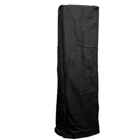 Housse de protection contre les intempéries - Pour radiateur de terrasse - Ronde - Imperméable - Respirante - 221 x 53 x 61 cm (1/4)