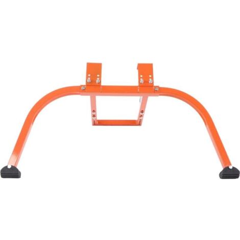 Stabilisateur d'échelle en acier Crochet de toit pour échelle en acier pour l'escalade Peinture Orange (1/4)