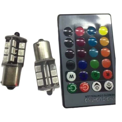 Ampoule LED RVB Multicolore - 16 Couleurs, Culot 2 Broches, A+++, Neuve