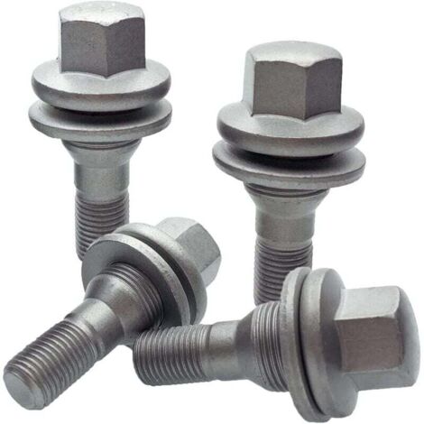 4 pièces M12 boulons de roue écrous pour citroën Peugeot vis de pneu 206 207 308 407 boulons de roue C2 C3 C4 C5 (1/4)