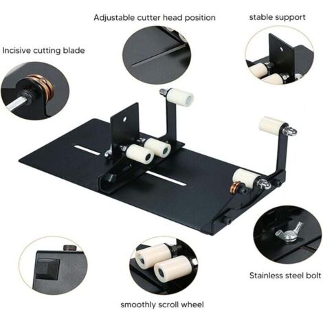 Coupe-Bouteille Électrique Rotatif Multifonction – Kit Verre 5000-8000 Tr/min, Perçage Ponçage Polissage Découpe