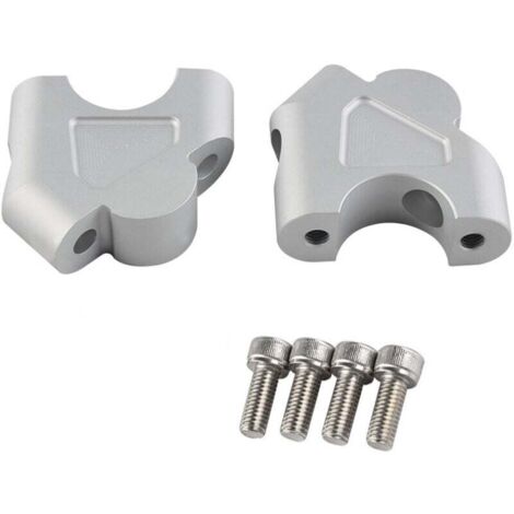 Support de guidon pour BMW R1200GS LC R1200GS Adventure R 1200GS Rallye R 1200 GS R1250GS 1G13 K50 - argent