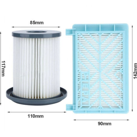 Filtre HEPA Avec Charbon Actif Pour Aspirateur Philips FC87xx - Neuf Générique