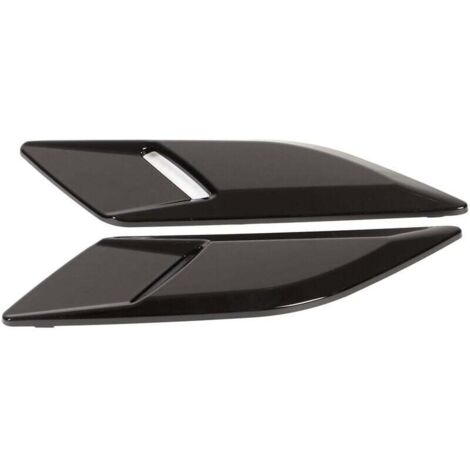 Paire de capots de sortie d'air de capot de remplacement pour Land Rover Range Rover Sport L494 20142022 Noir brillant (1/4)